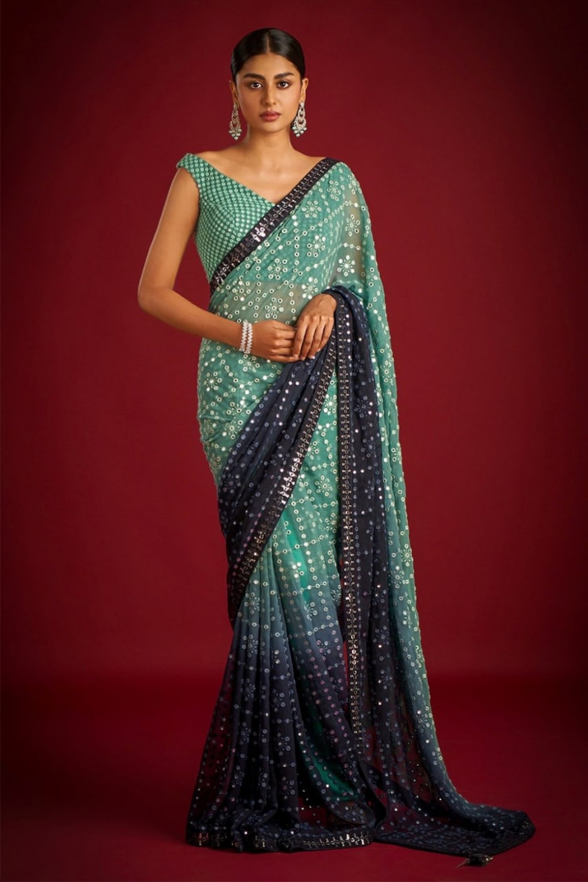 TC 140 Georgette Party Wear Sarees Catalog